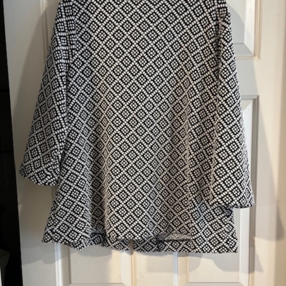 JM Collection Swing Jacket 3 large buttons - Picture 2 of 4